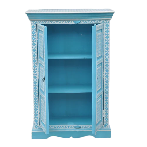 Personalized Handmade Bone Inlay Antique Floral Wardrobes Best For Home