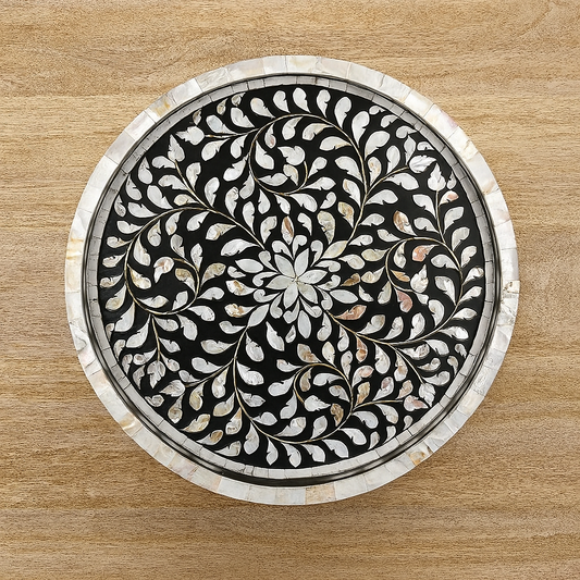 Beautiful Handmade Customized Mother of Pearl Serving Tray