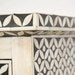 Bone Inlay Chest Of 3 Drawers, Eye Pattern In Black