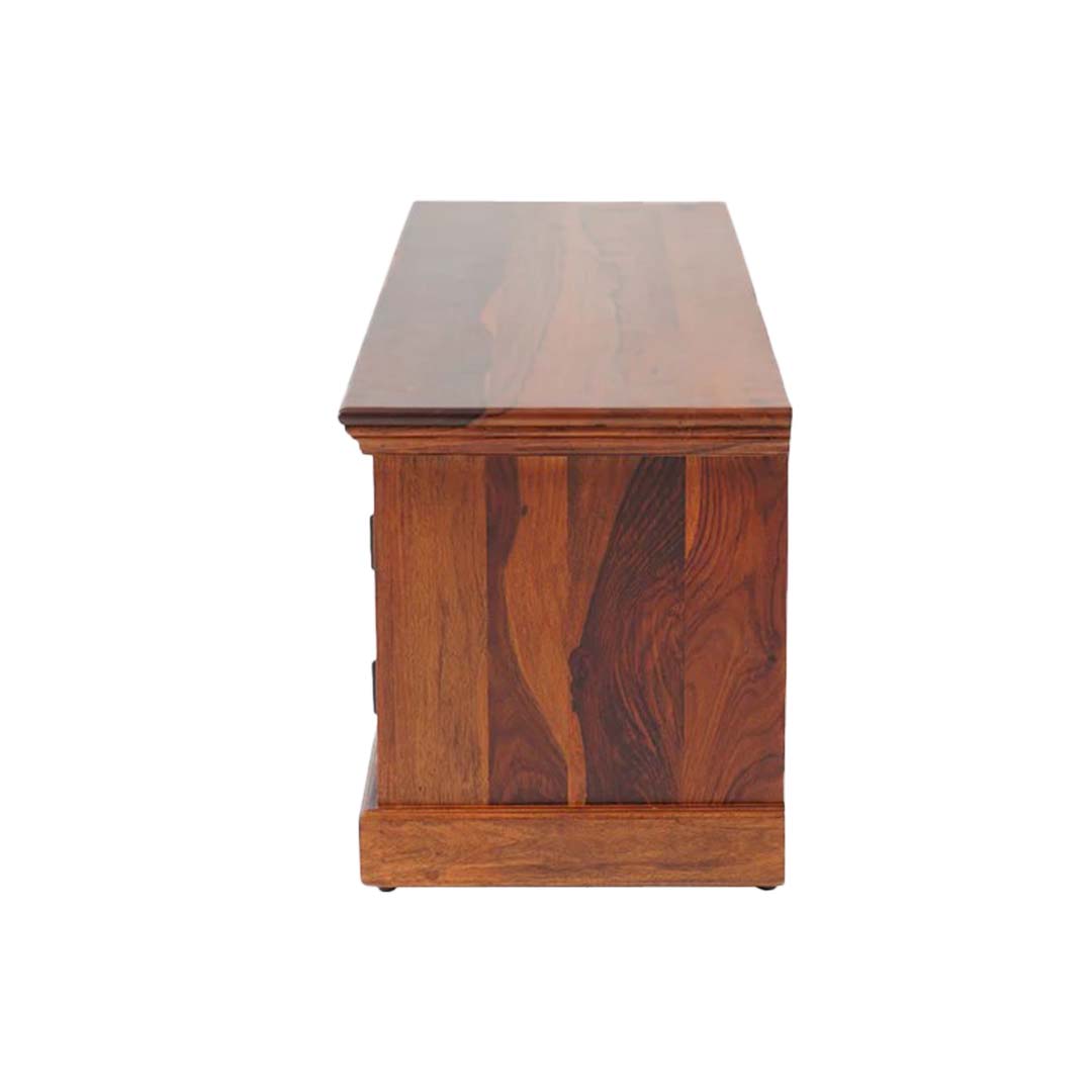 Handmade Wooden Media TV Unit/ 1 Drawers / 2 Doors
