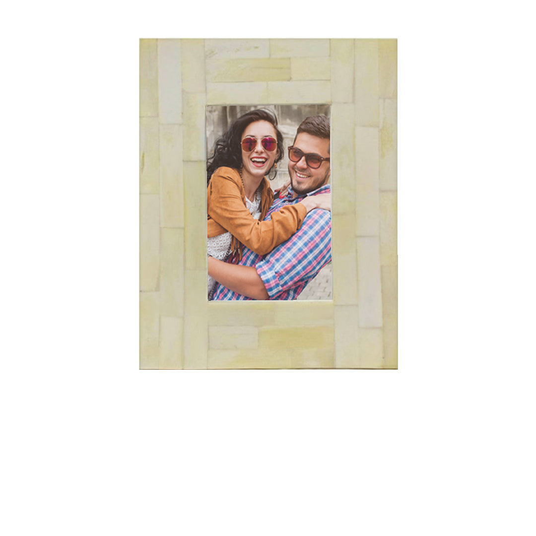 Beautiful Handmade Bone Inlay Full Fitting Photo Frame