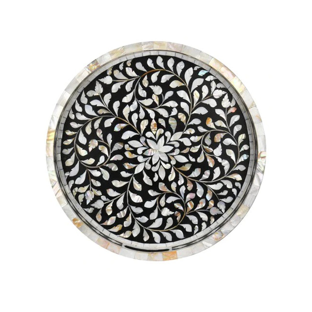Beautiful Handmade Customized Mother of Pearl Serving Tray