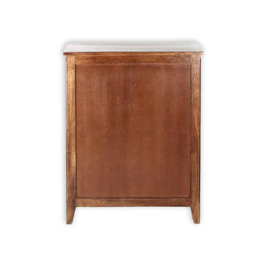 Classic 5-Drawer Wooden Chest / Timeless Storage Solution