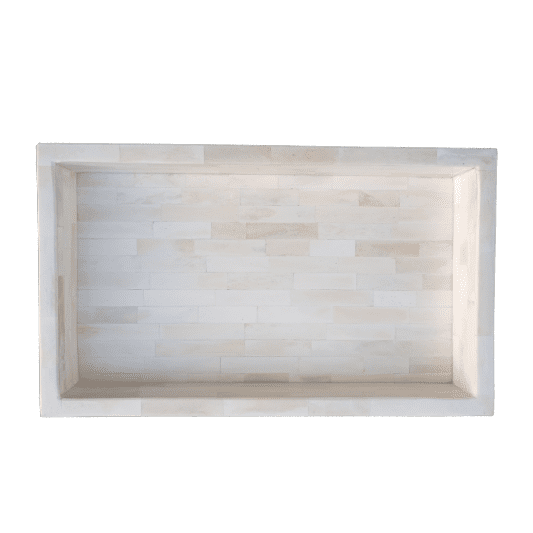 Handmade Customized Bone Inlay Serving Tray