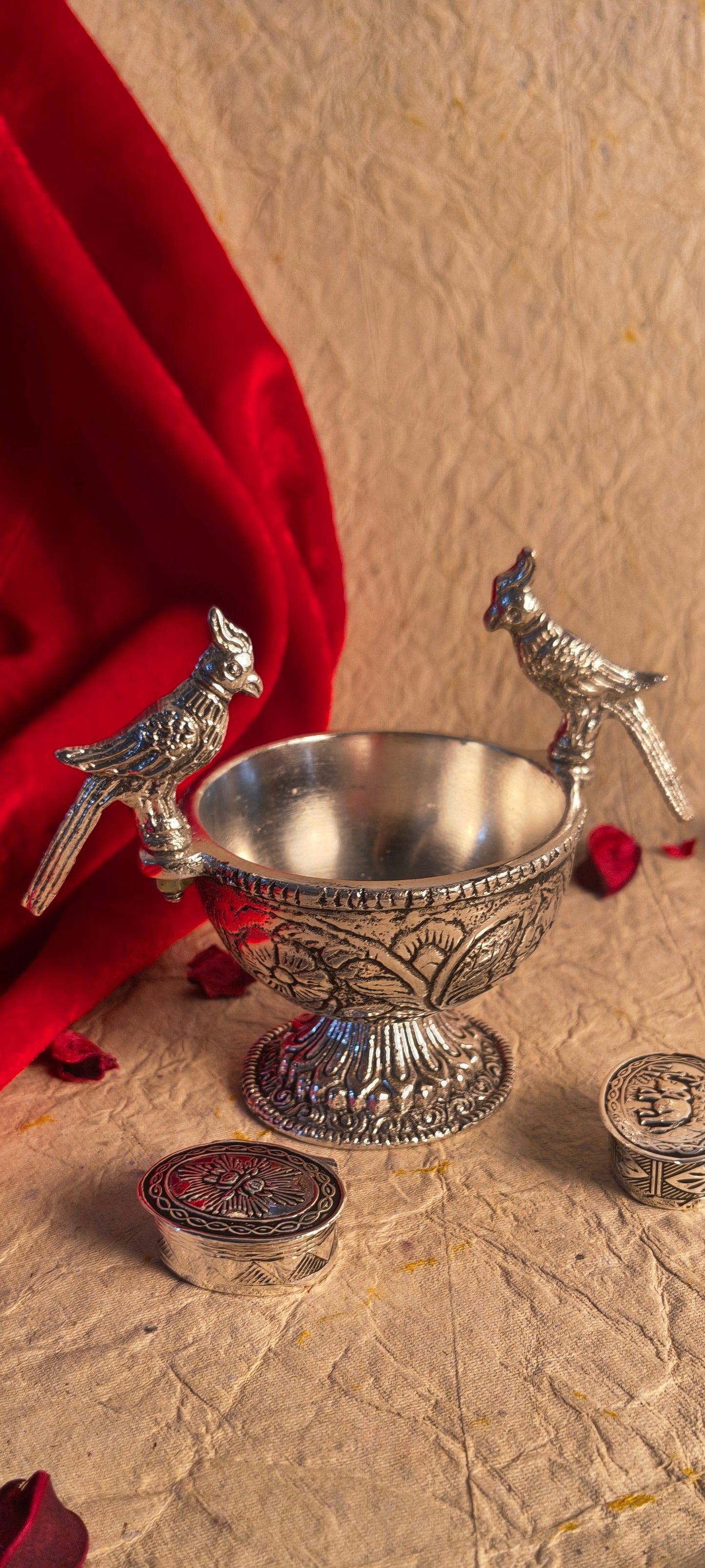 Traditional Decorative Bowl for Dry Fruits, Mukhwas and Festive Table Decor