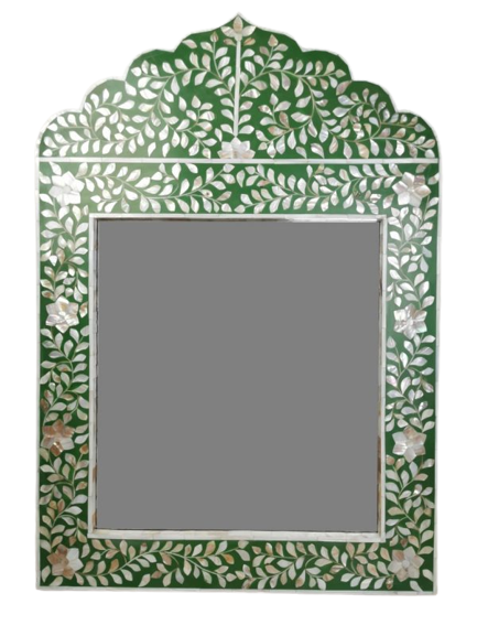 Handmade Customized Mother of Pearl Rectangular Mirror frame