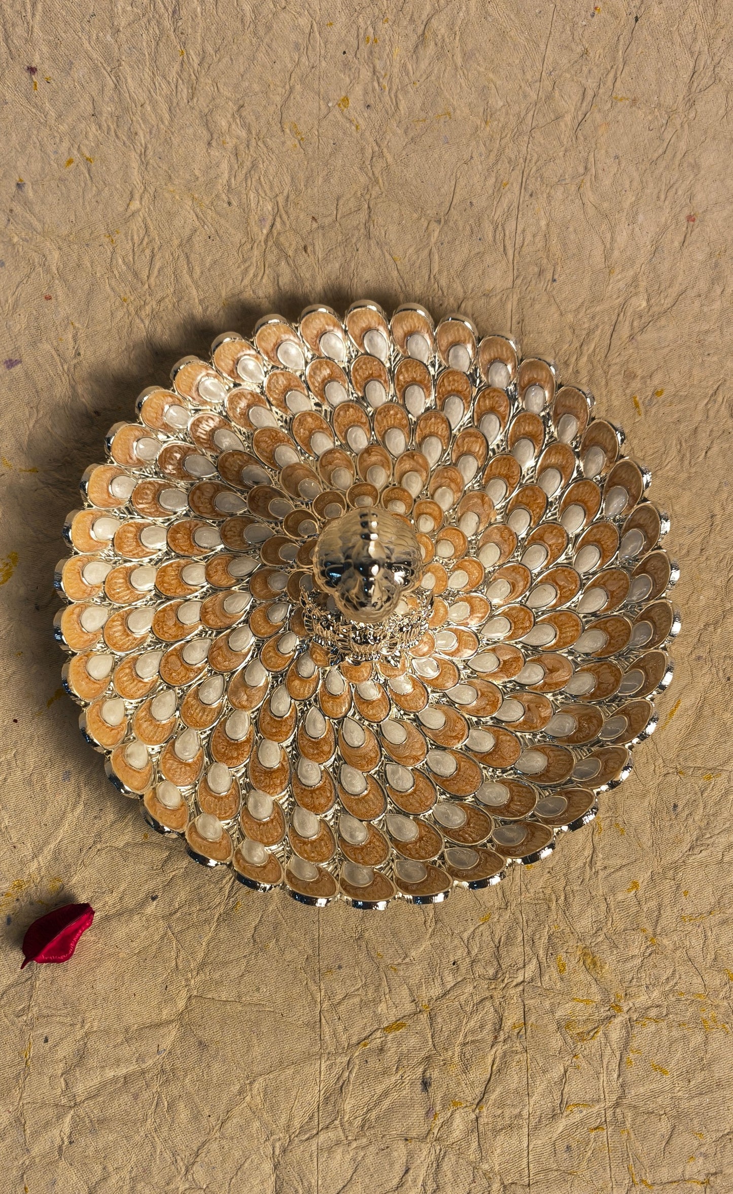 Premium Peacock Decorative Plate for Home Styling & Festive Gifting.