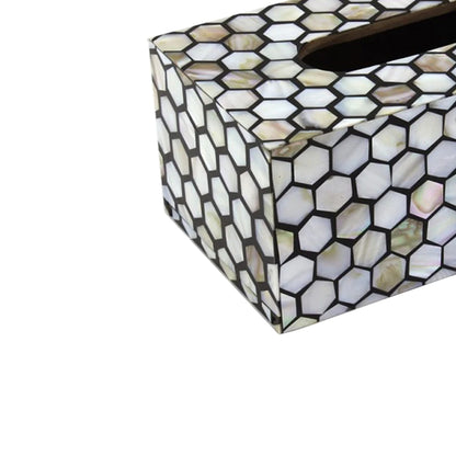 Decorative Mother of Pearl tissue cove