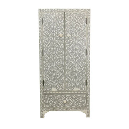 Personalized Handmade Bone Inlay Antique Floral Wardrobes Best For Home