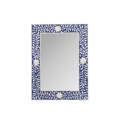 Handmade Customized  Bone Inlay Rectangular Mirror Frame