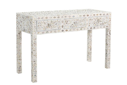 Luxury Mother of Pearl Inlay Hallway Console Table