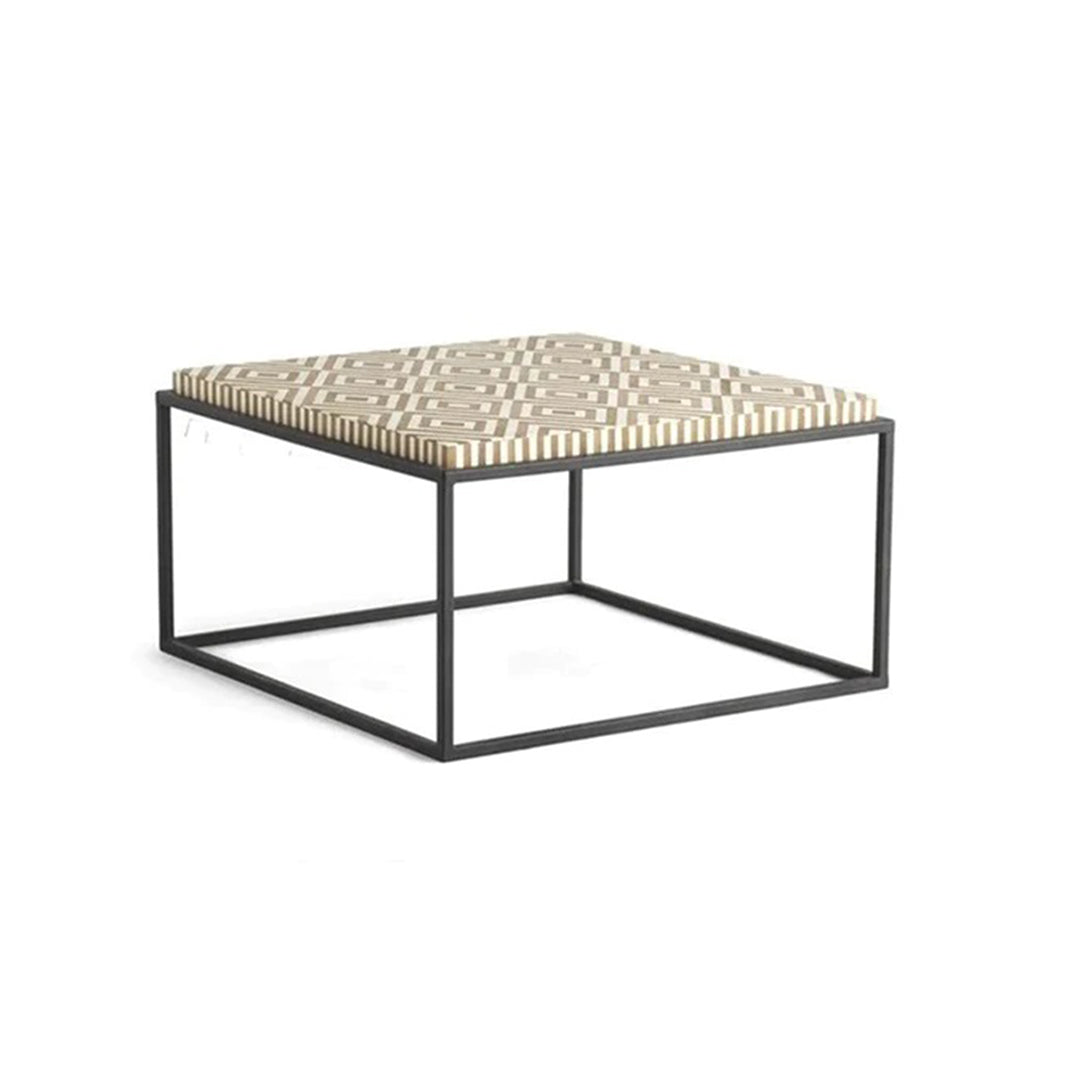 Bone Inlay Coffee Table