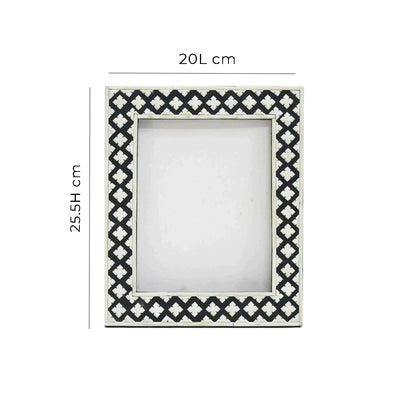 Handmade Bone Inlay Photo Frame
