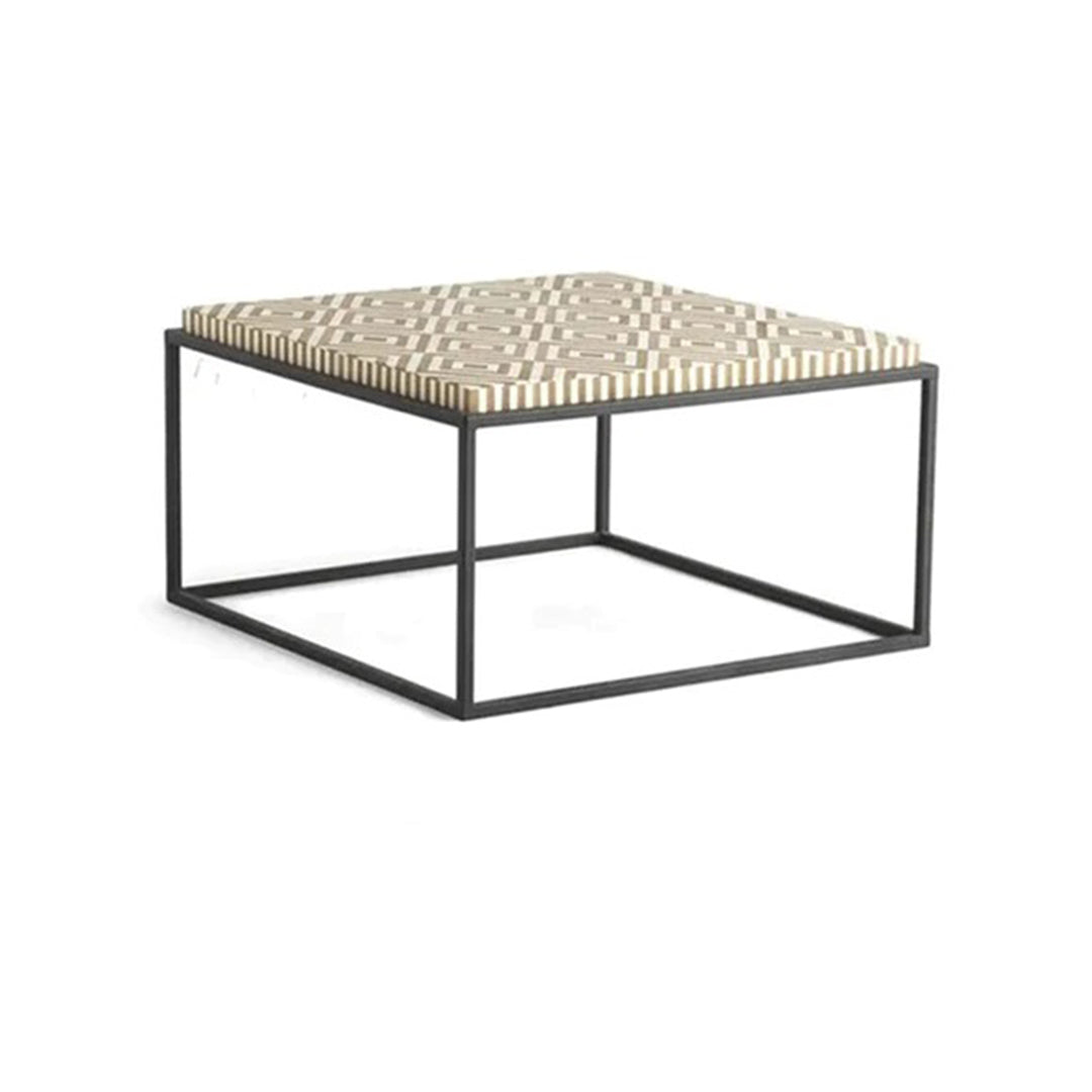 Bone Inlay Coffee Table