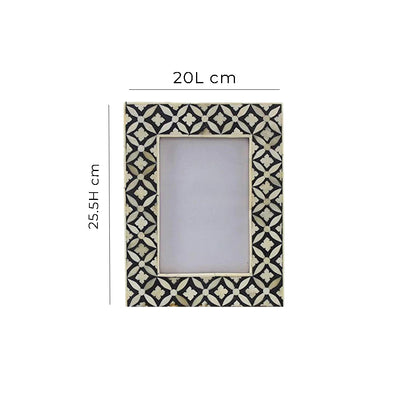 Personalized photo frame, handmade bone inlay photo frame, perfect gift ideas