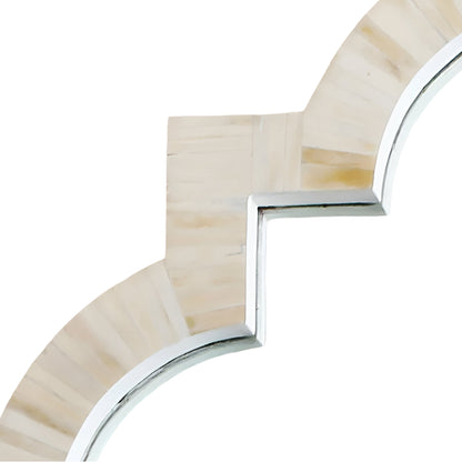 Elegant Bone Inlay Mirror Frame for Bedroom Décor
