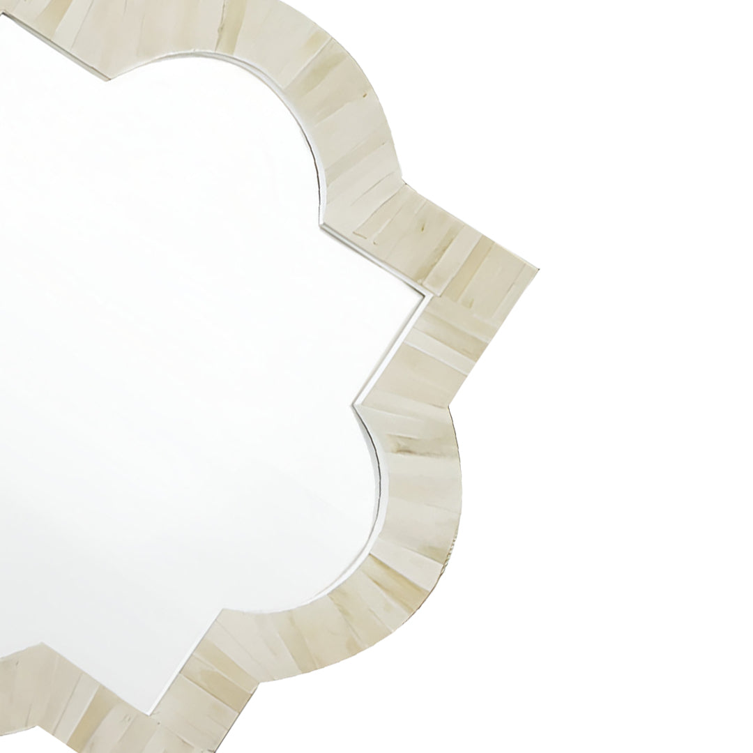 Luxury Decorative Bone Inlay Mirror for Entryway