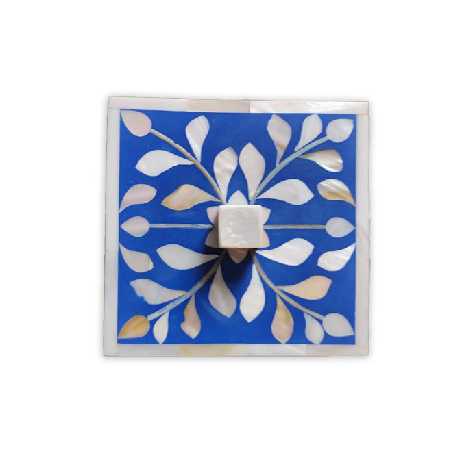 Beautifully Hand Crafted Mother of Pearl Coaster Set Ready to Ship Perfect gift for loved ones