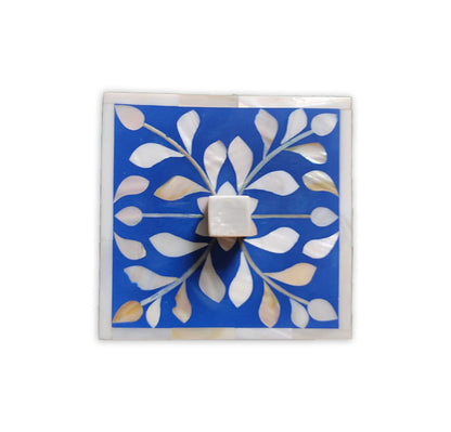 Beautifully Hand Crafted Mother of Pearl Coaster Set Ready to Ship Perfect gift for loved ones