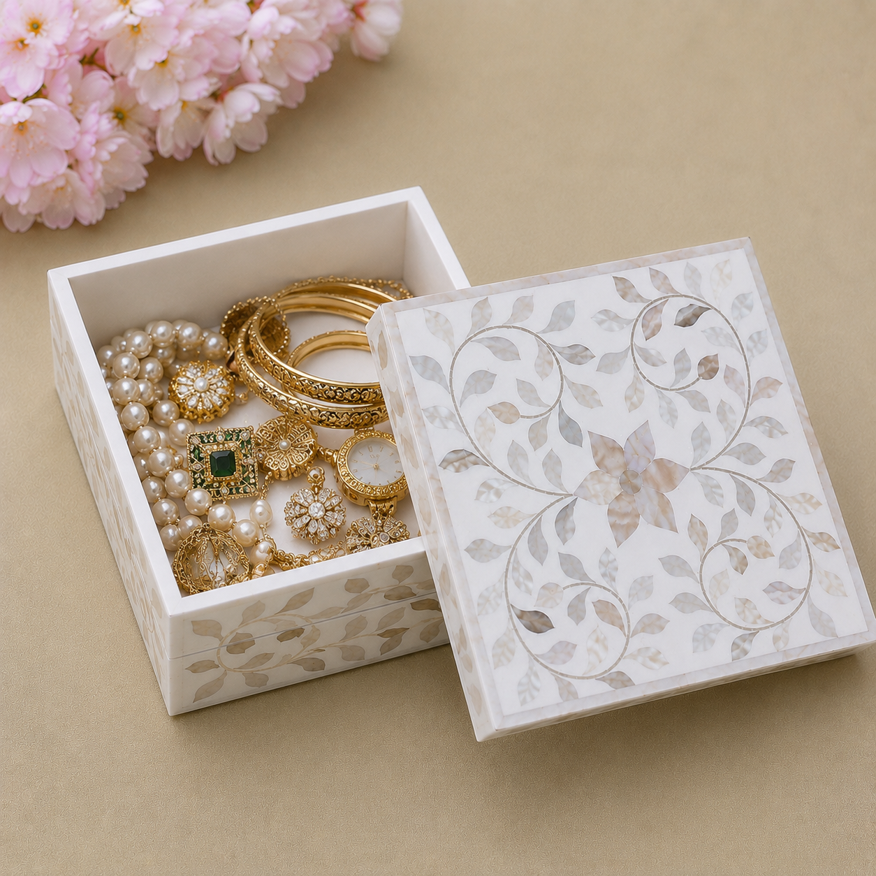 Premium Mother of Pearl Box