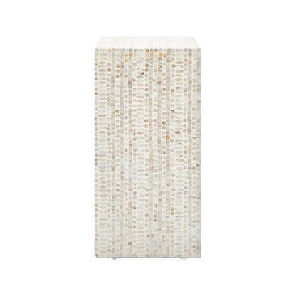 Customized Handmade Mother of Pearl Cabinet with Two Doors