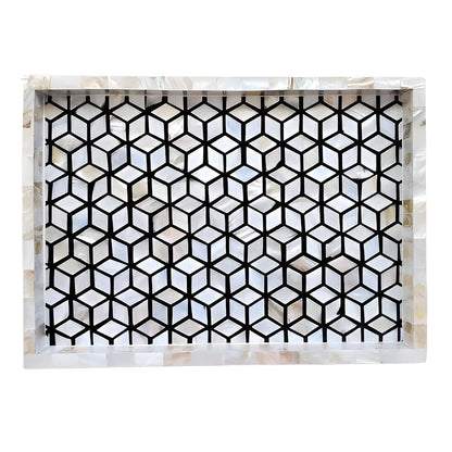 honeycomb pattern tray
