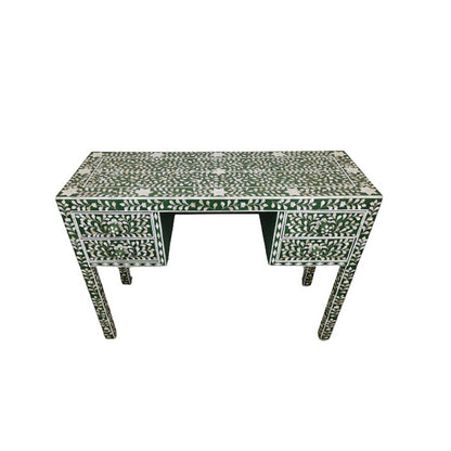 Handmade Customized Mother of Pearl 4 Drawer Console Table