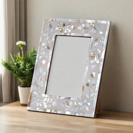 Handmade Mother of Pearl Photo Frame
