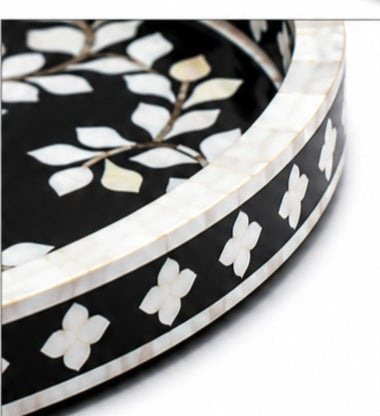 floral inlay design