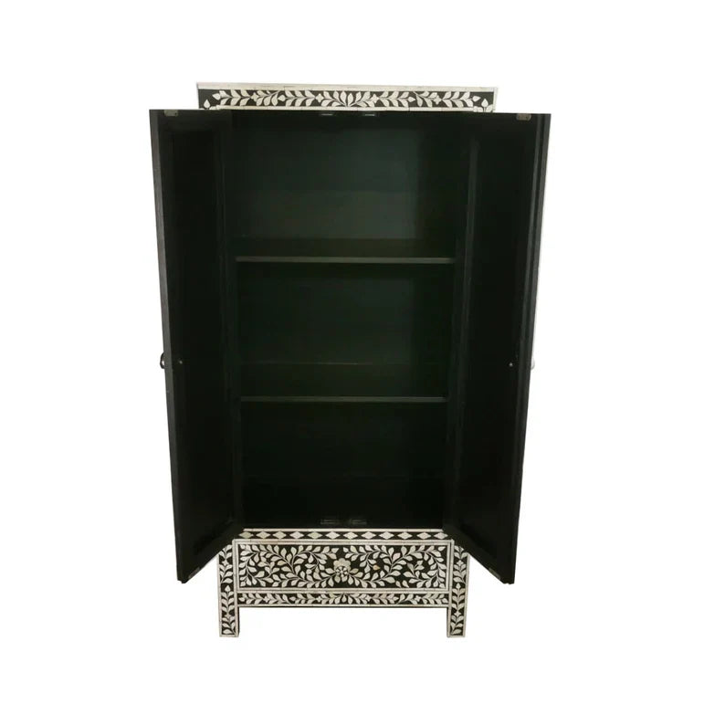 Personalized Handmade Bone Inlay Antique Floral Wardrobes Best For Home