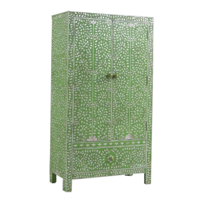 Mother Of Pearl Wardrobe - Floral Pattern