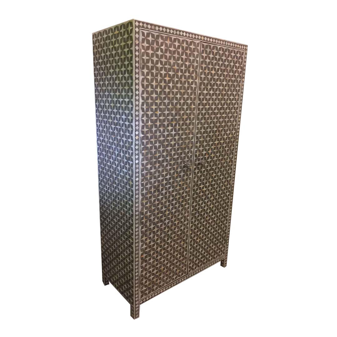 Mother Of Pearl Wardrobe - Star Eye  Pattern