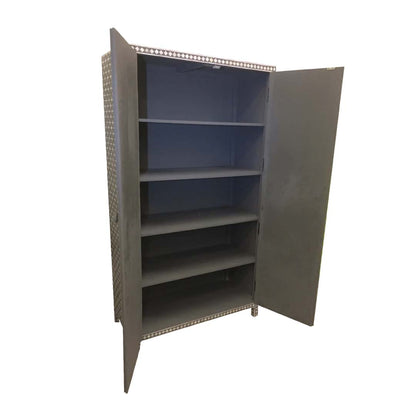 Mother Of Pearl Wardrobe - Star Eye  Pattern