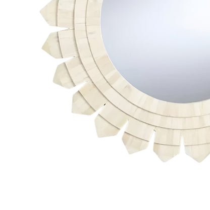 Beautiful Handmade  Bone Inlay Plane mirror frame with Complimentary Mirror