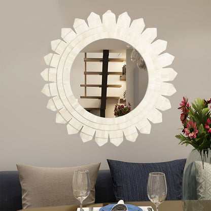 Beautiful Handmade  Bone Inlay Plane mirror frame with Complimentary Mirror