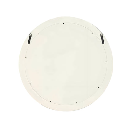 Handmade Round Mirror Frame with Customized Mother of Pearl Inlay – Elegant Wall Décor