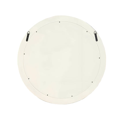 Custom Handmade Round Mirror Frame with Mother of Pearl Inlay – Beautiful Wall Décor