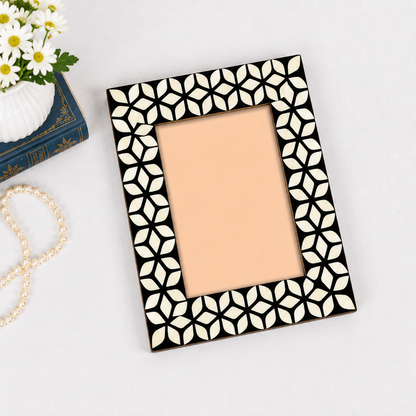 Decorative Handmade Mother of Pearl Inlay Photo Frame for Living Room