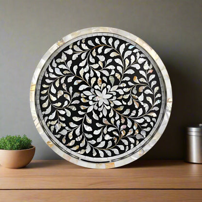 Beautiful Handmade Customized Mother of Pearl Serving Tray