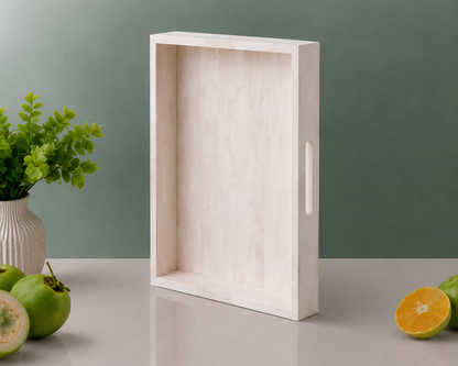 Handmade Customized Bone Inlay Decorative Serving Tray