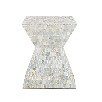 Handmade Mother of Pearl Stool