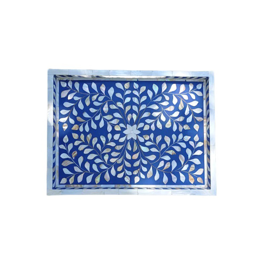 Handmade Customized Mother of Pearl Serving Tray