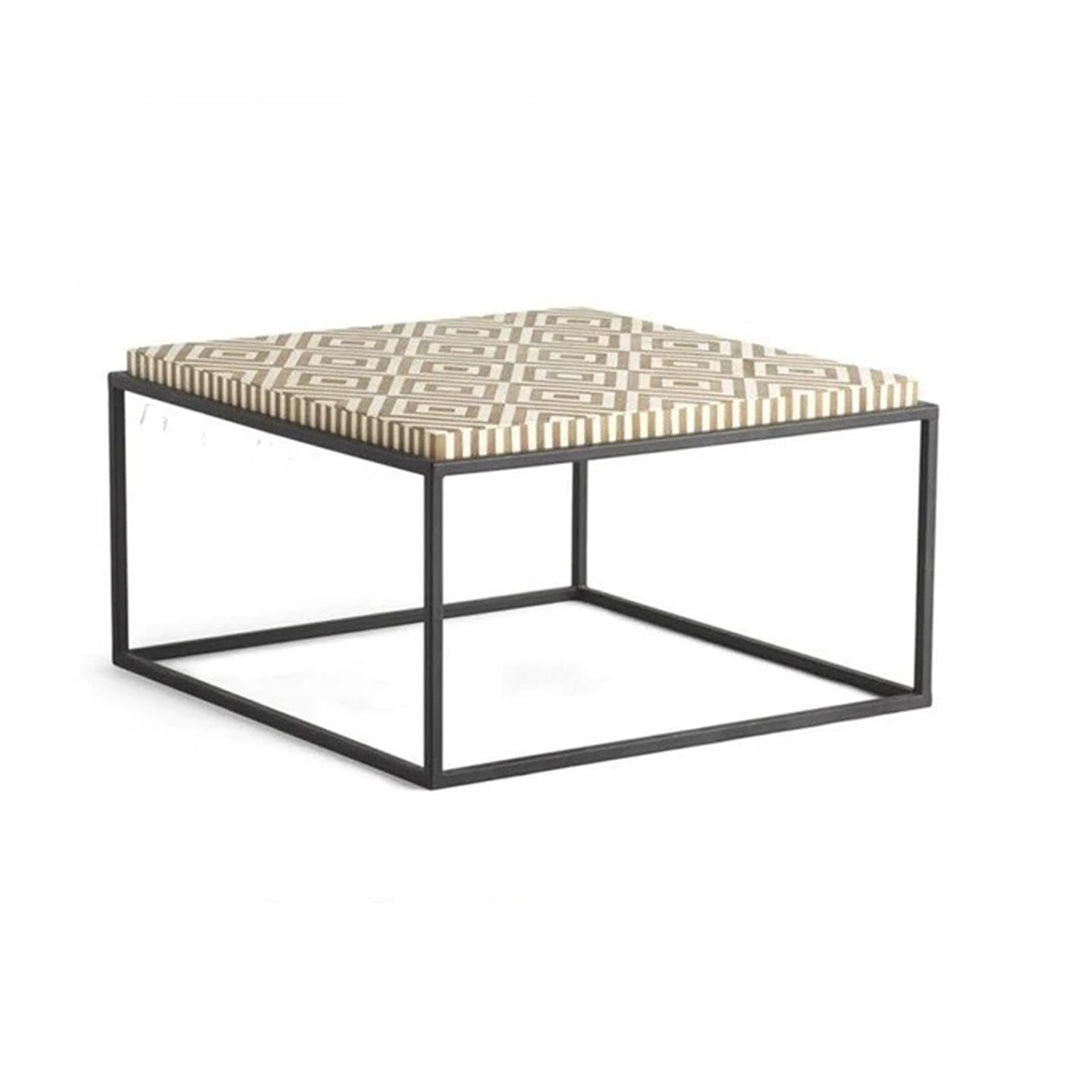 Bone Inlay Coffee Table