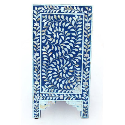 Handmade Customized Mother of Pearl Bedside Table