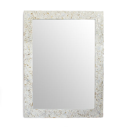 Handmade Customized  Mother of Pearl Rectangular Mirror Frame