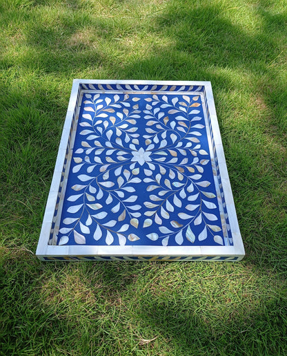 Handmade Customized Mother of Pearl Serving Tray