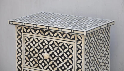 Black Star eye Pattern Nightstand